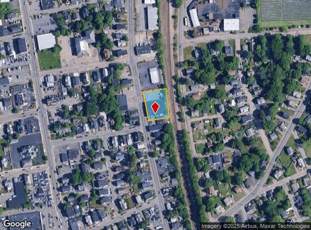  612 Montello St, Brockton, MA Parcel Map