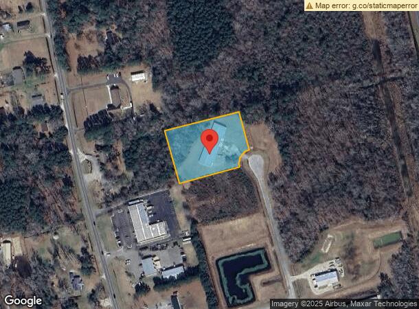  135 N Trade Way, Rocky Point, NC Parcel Map