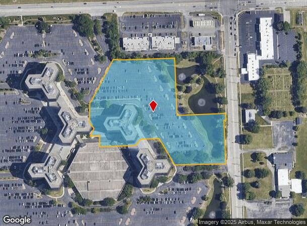 1 W Cermak Rd, Westchester, IL Parcel Map