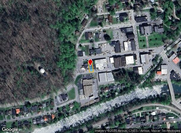 Oregon, Pineville, WV Parcel Map