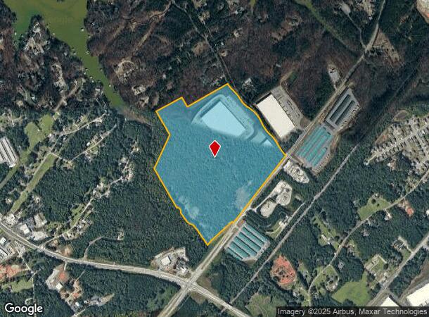  6720 Maple Ave, Buford, GA Parcel Map