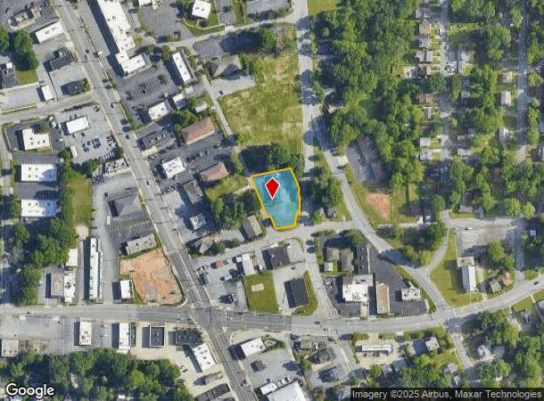 1402 Welborn St, High Point, NC Parcel Map