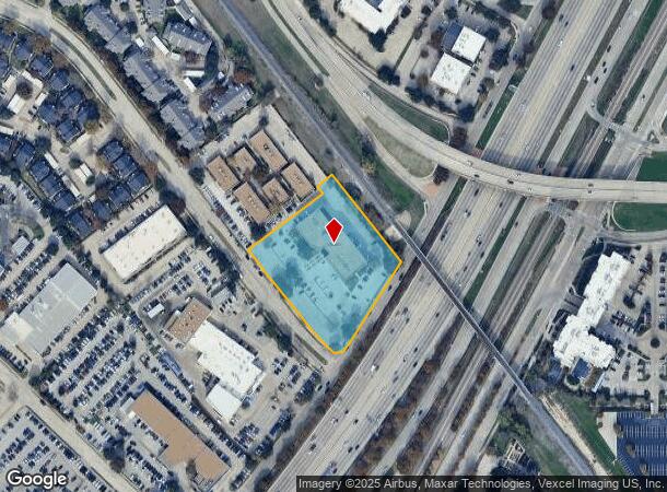 1401 N Central Expy, Richardson, TX Parcel Map