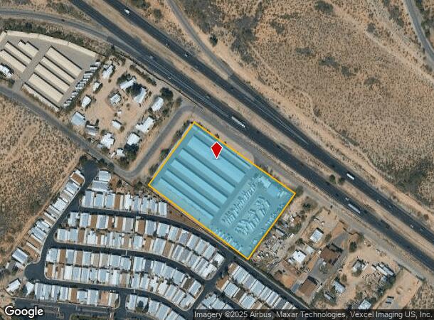  7340 E Benson Hwy, Tucson, AZ Parcel Map