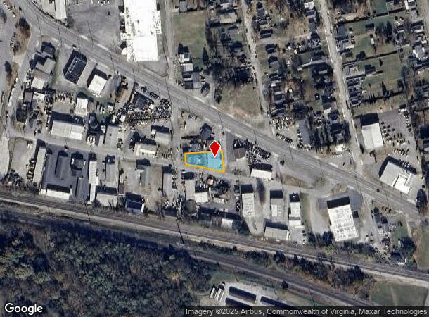  624 W 4Th St, Salem, VA Parcel Map