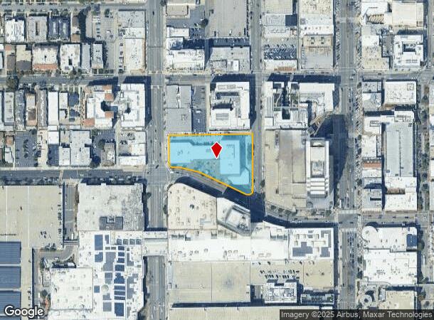  225 W Broadway, Glendale, CA Parcel Map