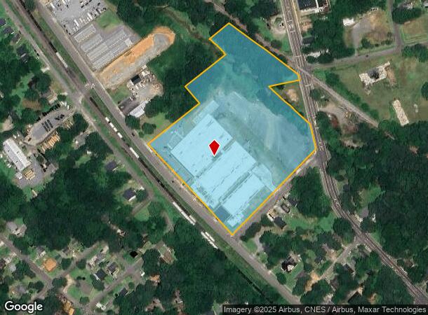 633 Chatham St, Sanford, NC Parcel Map