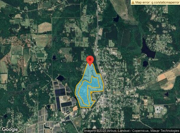  110 Country Club Dr, Havana, FL Parcel Map