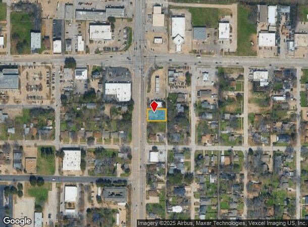  211 S Collins St, Arlington, TX Parcel Map