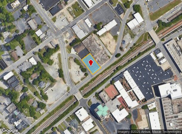  100 Lindsay St, High Point, NC Parcel Map