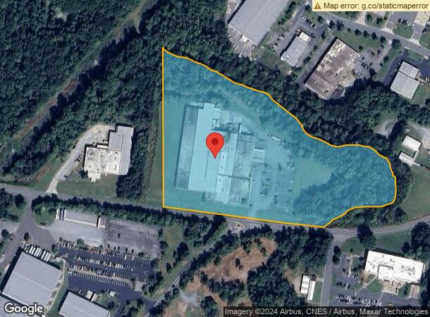  1311 Industry Dr, Burlington, NC Parcel Map