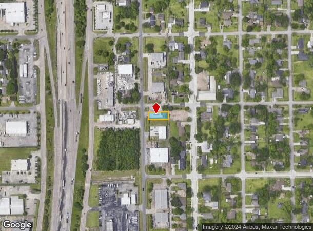  825 W C St, La Porte, TX Parcel Map