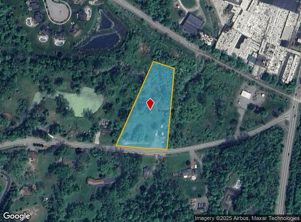  7036 Dryer Rd, Victor, NY Parcel Map