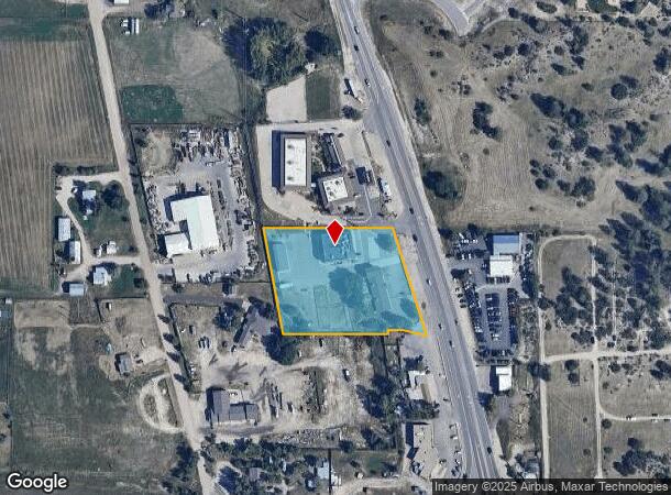  2129 N State Highway 83, Franktown, CO Parcel Map