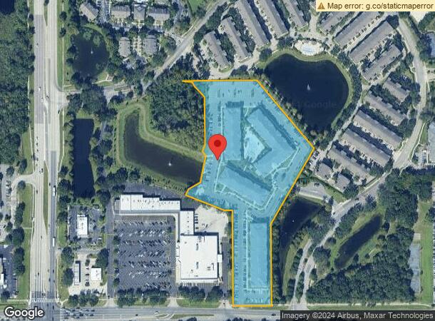  2429 Americana Blvd, Orlando, FL Parcel Map