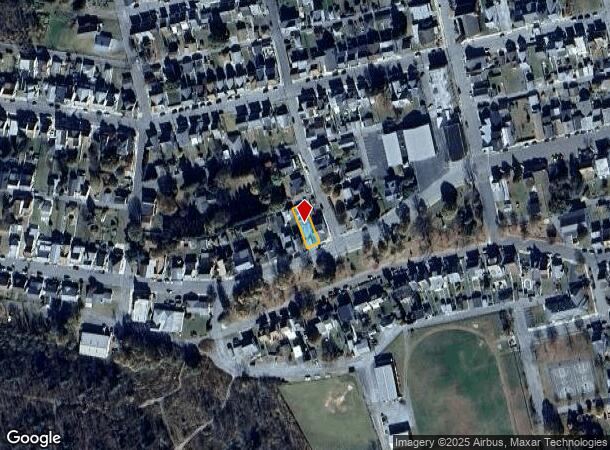  204 W Ludlow St, Summit Hill, PA Parcel Map