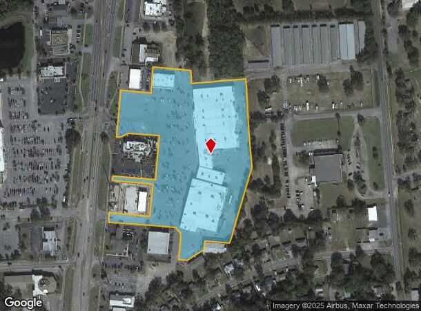  400 N Navy Blvd, Pensacola, FL Parcel Map