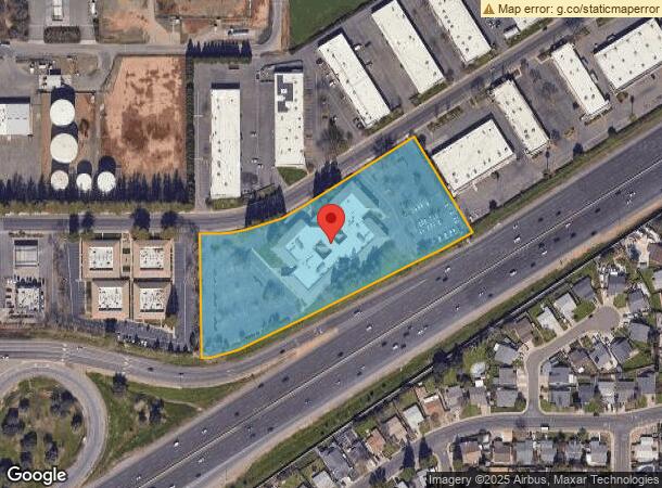  9750 Business Park Dr, Sacramento, CA Parcel Map