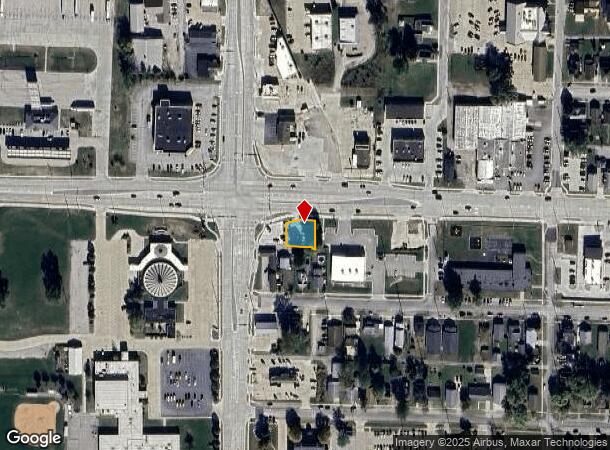  1103 W Fayette Ave, Effingham, IL Parcel Map