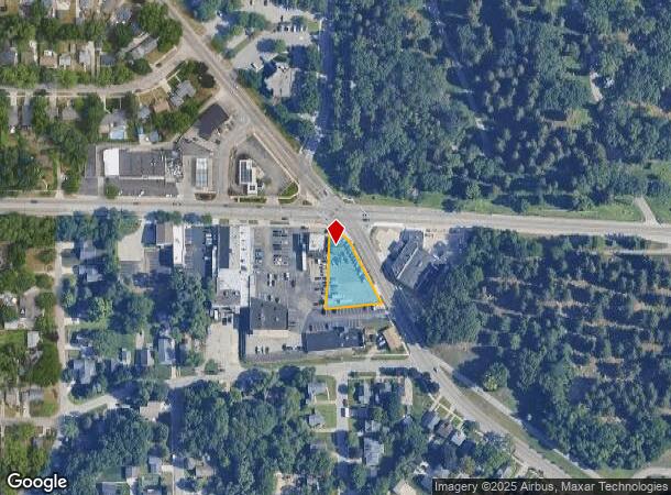  1598 Leonard St Nw, Grand Rapids, MI Parcel Map