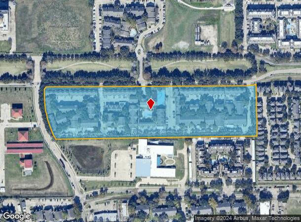  12777 Ashford Point Dr, Houston, TX Parcel Map