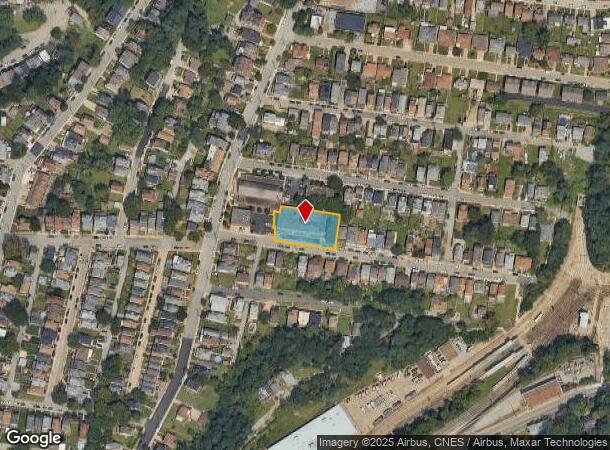  215 Lelia St, Pittsburgh, PA Parcel Map