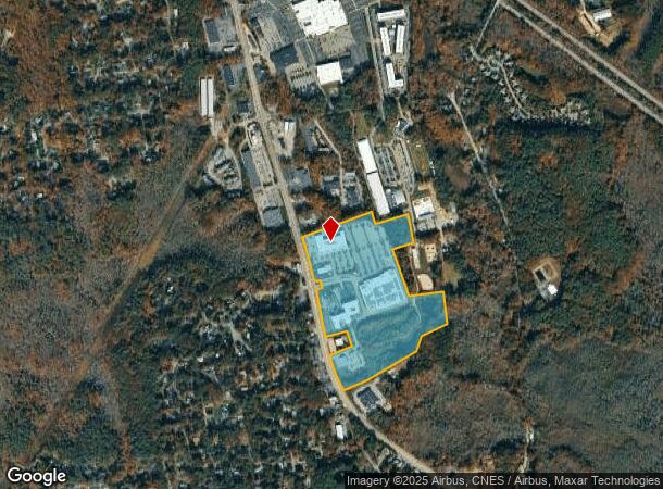 1207 Washington St, Hanover, MA Parcel Map
