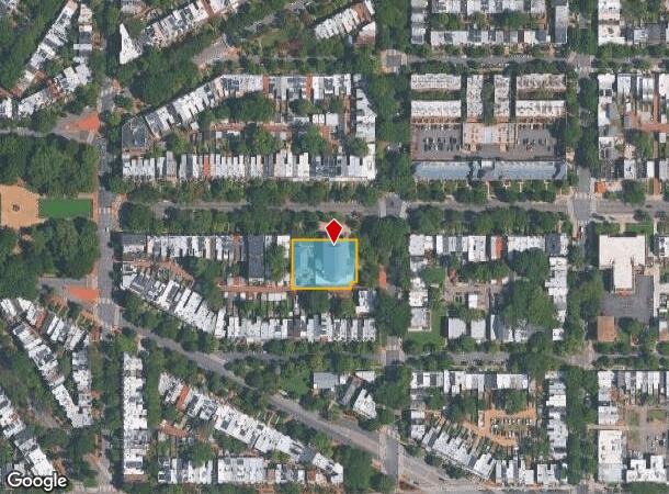  1357 E Capitol St Se, Washington, DC Parcel Map