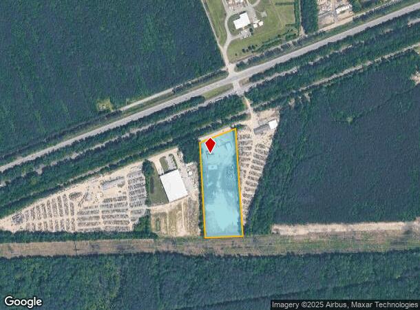  5411 W Military Hwy, Chesapeake, VA Parcel Map