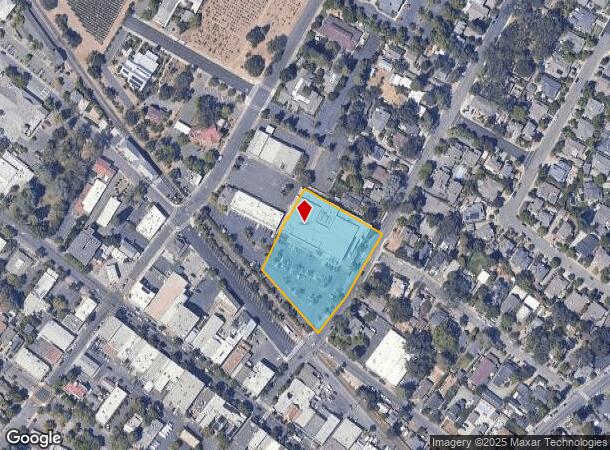  1026 Hunt Ave, Saint Helena, CA Parcel Map