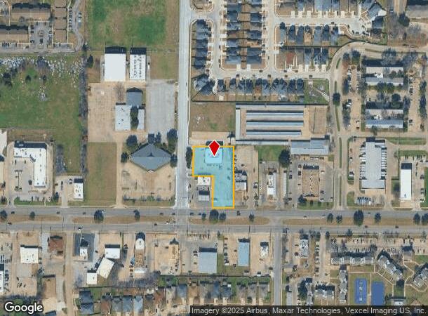 2345 Sw 3Rd St, Grand Prairie, TX Parcel Map