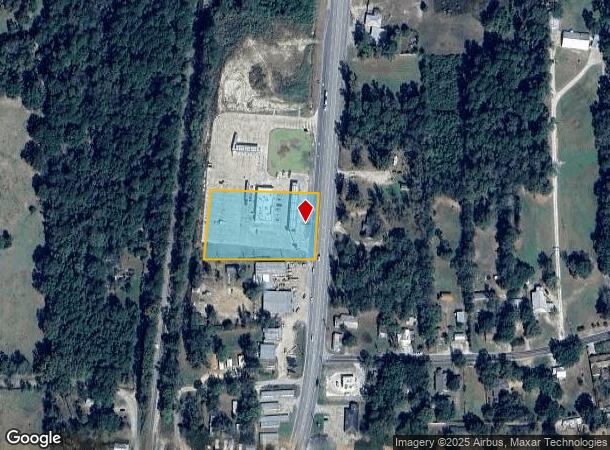  619 N Home St, Corrigan, TX Parcel Map