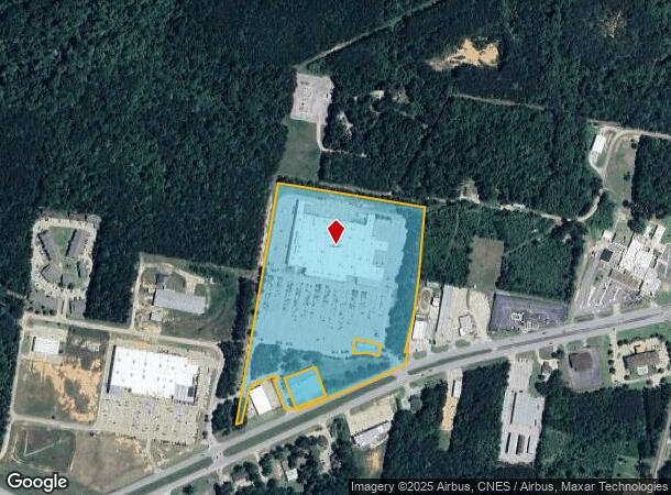 800 W Gibson St, Jasper, TX Parcel Map