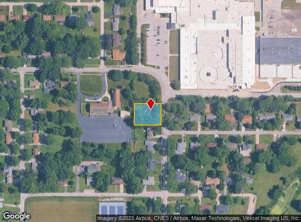  6860 Delaware St, Merrillville, IN Parcel Map