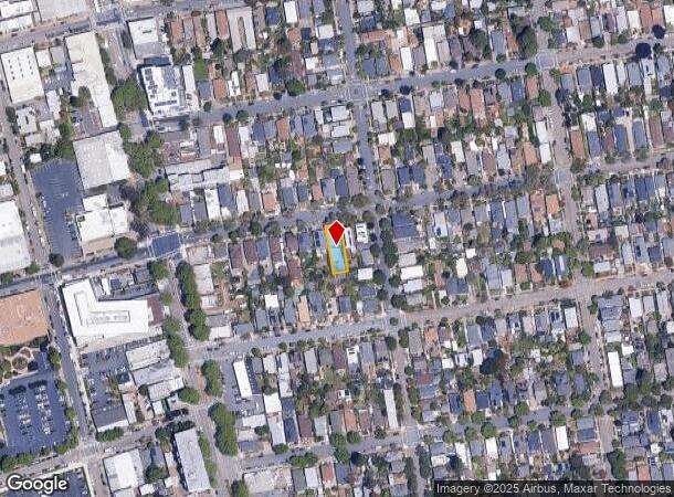  1132 Parker St, Berkeley, CA Parcel Map