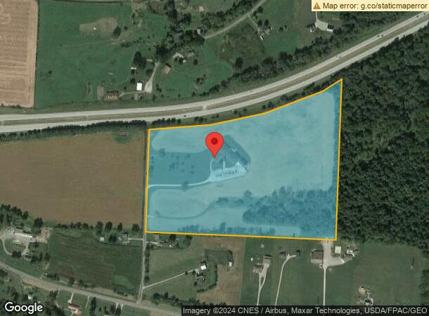  1388 Boston Rd, Nashport, OH Parcel Map