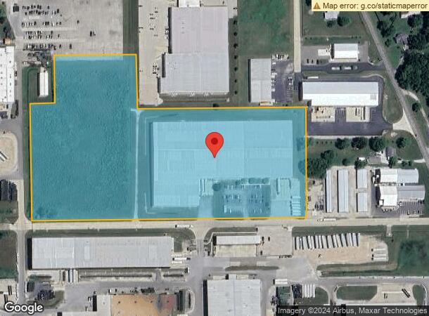  500 Industrial Park Dr, Shelbyville, IN Parcel Map