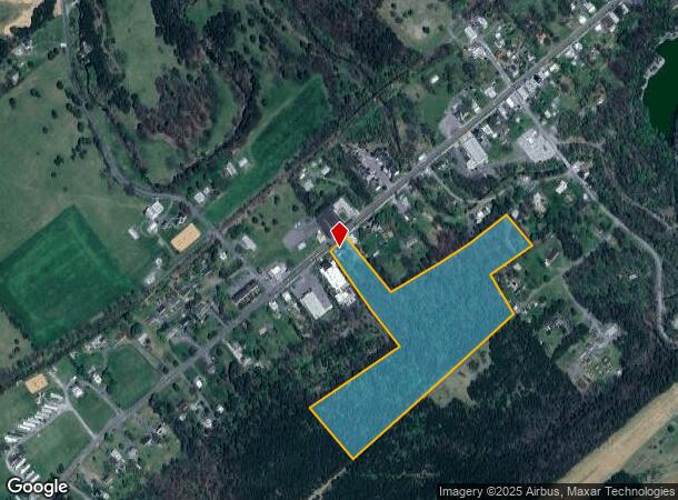 3250 S Main St, Toms Brook, VA Parcel Map