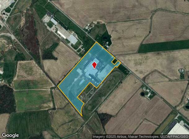  13311 Industrial Pky, Marysville, OH Parcel Map