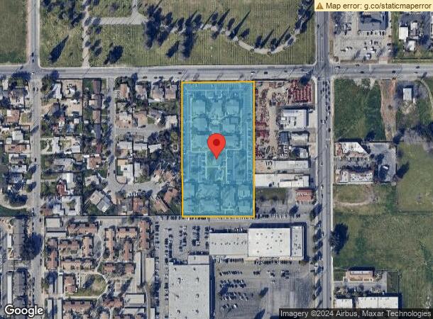  1101 E Menlo Ave, Hemet, CA Parcel Map