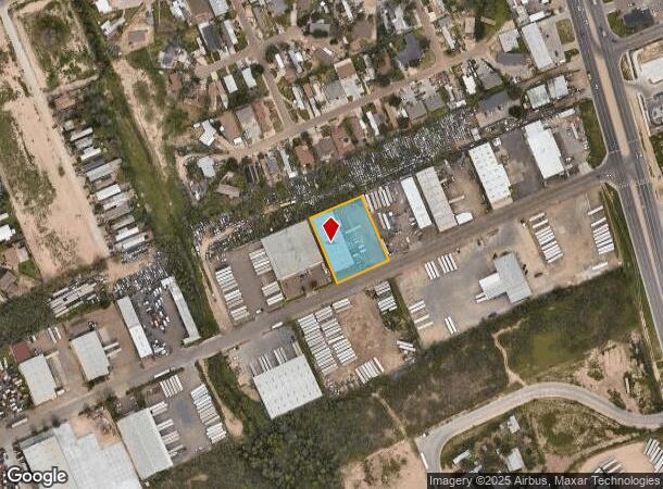  109 Flecha Ln, Laredo, TX Parcel Map
