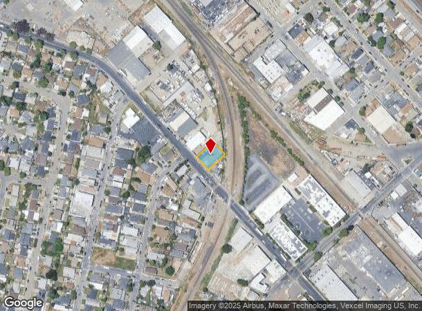 10242 Edes Ave, Oakland, CA Parcel Map