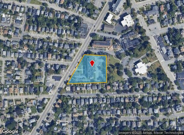 70 Warwick Ave, Cranston, RI Parcel Map