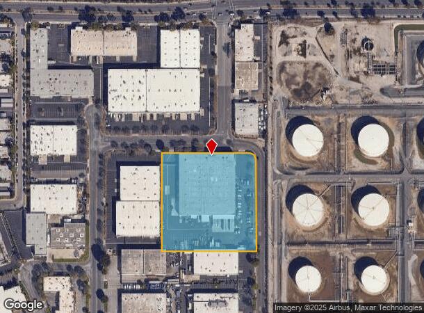 1048 E Burgrove St, Carson, CA Parcel Map