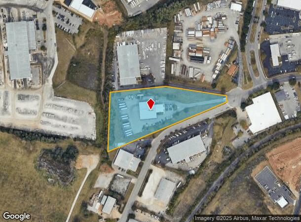  817 Enterprise Dr, Lexington, KY Parcel Map