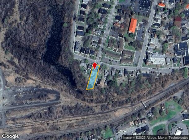 43 Fairview St, Oneonta, NY Parcel Map