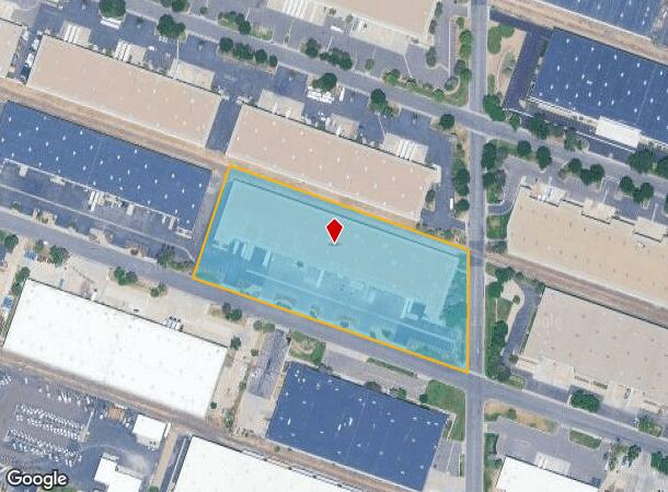  14401 E 33Rd Pl, Aurora, CO Parcel Map