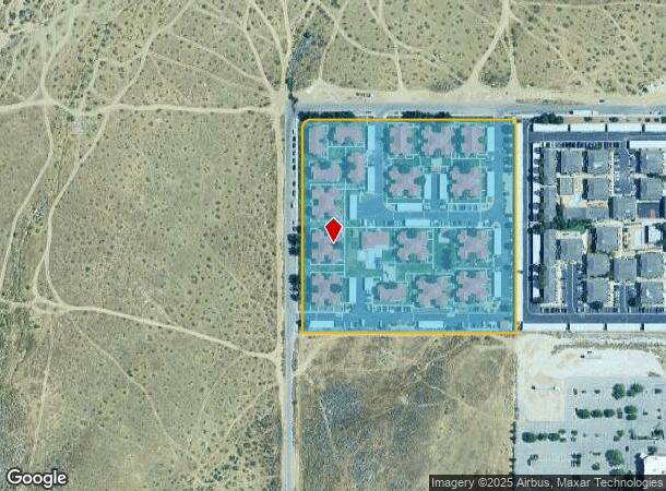14449 Begonia Rd, Victorville, CA Parcel Map