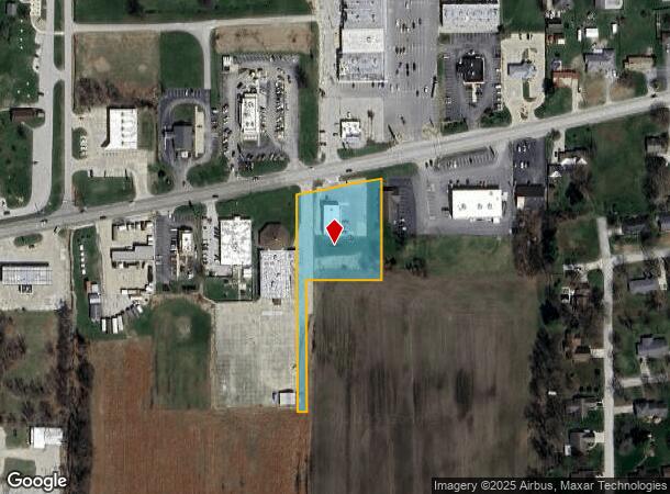  1569 E A St Ne, Linton, IN Parcel Map