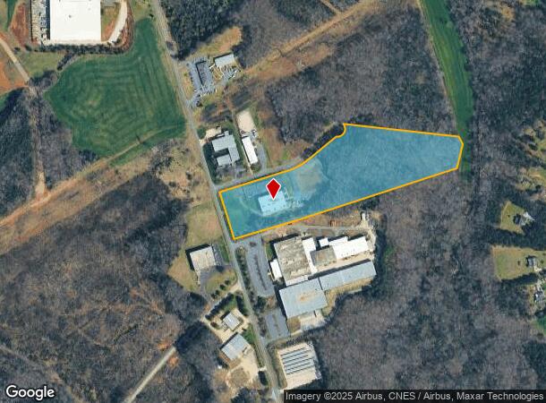 1616 Timberland Ct, York, SC Parcel Map